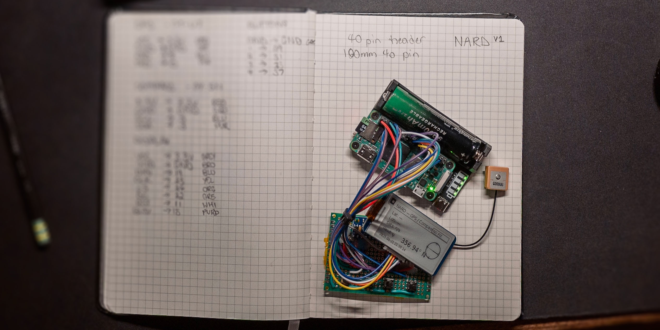NARD - Not A Real DAGR - Open Source Portable GPS Project